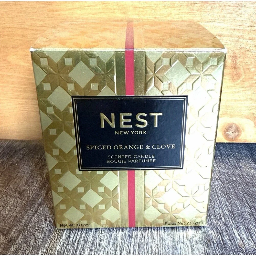 NEST New York Spiced Orange & Clove Luxury Scented Candle 8.1 oz